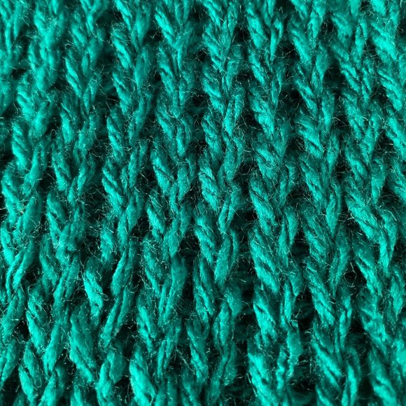 WARM AND COZY: Knit Scarf, Forest Green - Picture 3 of 3